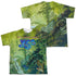 YES/FLY FROM HERE (FRONT/BACK PRINT) - S/S YOUTH POLY CREW - MULTI